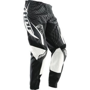 THOR MX Racing Phase Off Motocross Pants Black and White Size 30